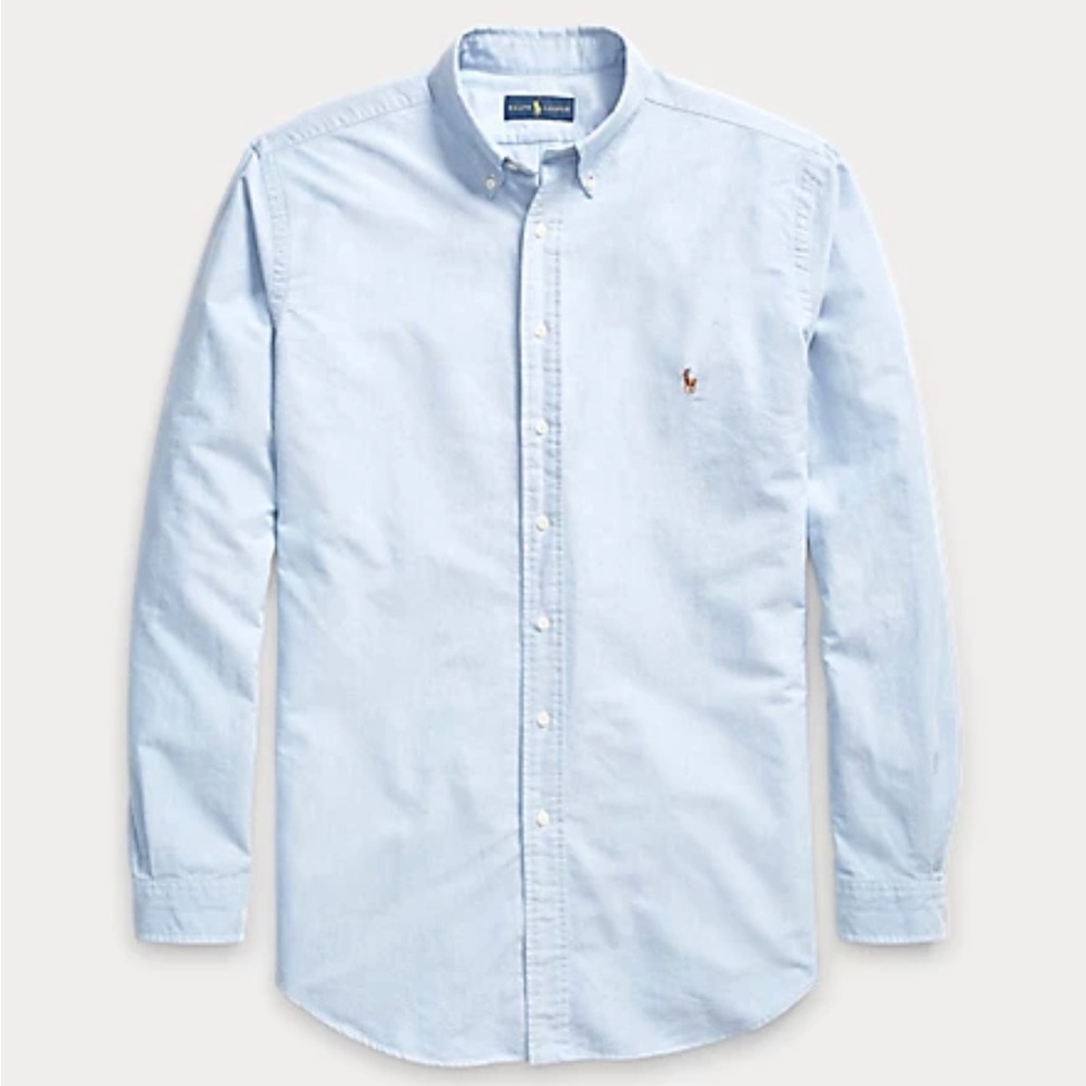 RALPH LAUREN Mens Iconic Oxford Shirt | Big and Tall | 3XL | Barely Worn |
